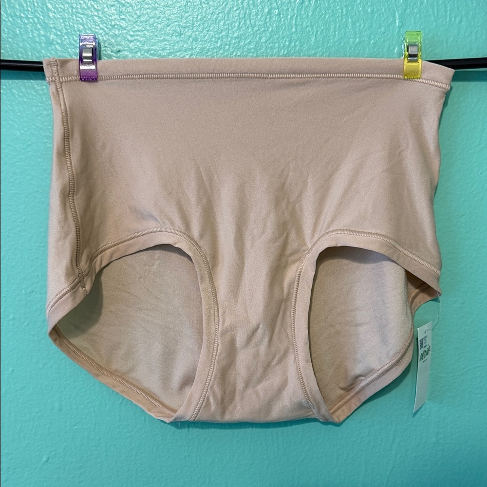 Aerie High-Waisted Panties in Nude